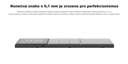 Orvibo MixSwitch jednotlačítkový bezdrátový vypínač světel bílý