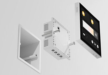 Orvibo MixPad C2 Smart Panel Bílý, připojení L&N