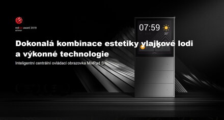 Orvibo MixPad S V20XG multifunkční panel Zlatý, připojení L&N 