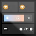 Orvibo MixPad C2 Smart Panel Bílý, připojení L&N